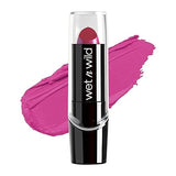 Wet n Wild - Silkfinish Lipstick - Fuchsia With Blue Pearl