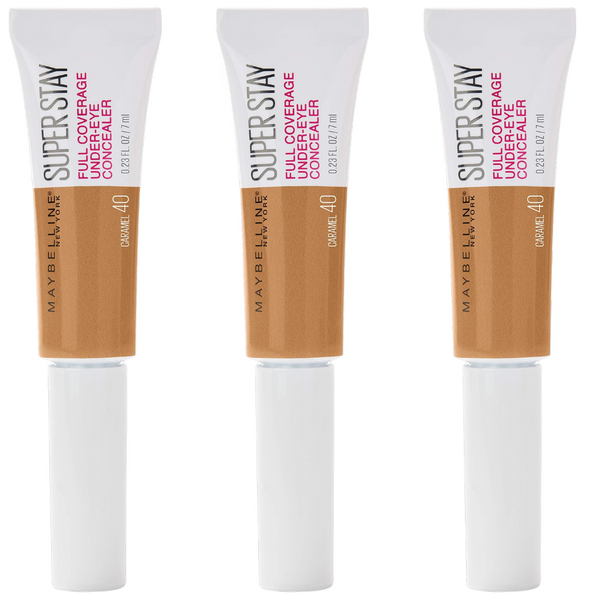 3 x Maybelline Super Stay Under Eye Liquid Concealer - Caramel 40