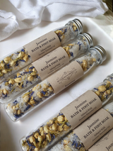 Bath salt soak test tubes: Lavender