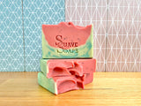 Watermelon Goat Milk Soap: Paper Band