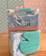 Handmade Sea Salt and Lily Goat Milk Soap: Shrinkk Wrapped