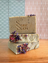 Handmade Bergamot Goat Milk Soap: Shrink Wrapped